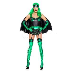 Leafy Super Woman Costume Set